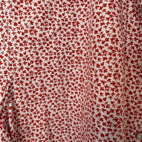 Denim and Flower Mens Button down Shirt XL - Picture 2 of 4